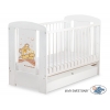 Gitterbett mit Schublade STANDARD 120x60cm Teddy Bär Barnaba