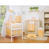 Gitterbett Moskitonetz aus Chiffon - Little Prince/Princess pfirsich