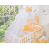 Gitterbett Moskitonetz aus Chiffon - Little Prince/Princess pfirsich