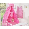 Betthimmel mit Stange für Babybett