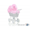 Grau Puppenwagen Bettwäsche Rosa Kariert nr 61699-384