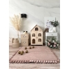 Große Spielmatte für Baby Quadrat Beige