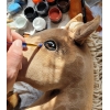 Großes Hobby Horse Premium - helle Kastanie Pferd