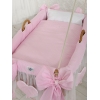 Hängekorb für Baby - rosa Karo