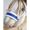 Halfter für Hobby Horse A3 - blau mit Pelz