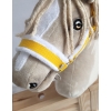 Halfter für Hobby Horse A3 - gelb mit Pelz