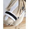 Halfter für Hobby Horse A3 - schwarz mit Pelz