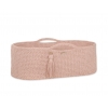 Handgefertigter Babykorb Boho - altrosa