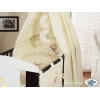 Babybett Himmel mit Halterung Baumwolle - Gute Nacht creme