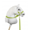 Hobby Horse Gurtbandzügel für Pferdehalfter - lime