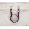 Hobby Horse Gurtbandzügel für Pferdehalfter - plum