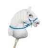 Hobby Horse Gurtbandzügel für Pferdehalfter - turquoise