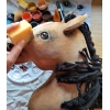 Hobby Horse Premium - dunkel Kastanie Pferd