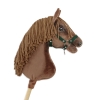 Hobby Horse Premium - dunkel Kastanie Pferd