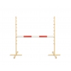 Hobby Horse Sprung Hindernis 120 cm inkl. Stange 50mm - rot