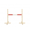 Hobby Horse Sprung Hindernis 80 cm inkl. Stange 50mm - rot