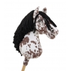 Steckenpferd brauner Leopard