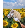Hobby Horse Steckenpferd brauner Leopard Pferd mit beiger Mähne A4