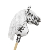Hobby Horse Steckenpferd mit weißen Mähne A4