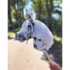 Hobby Horse Steckenpferd mit weißen Mähne A4