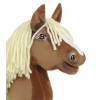 Hobby Horse Steckenpferd Pferd am Stiel Premium - haflinger Pferd A4