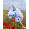 Hobby Horse Steckenpferd Pferd am Stiel Premium - leopard Pferd A4