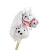 Hobby Horse Steckenpferd Pferd am Stiel Premium - leopard Pferd A4
