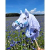 Hobby Horse Steckenpferd Pferd am Stiel Premium - leopard Pferd A4