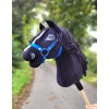 Hobby Horse Schwarz mit  HGalfter blau