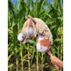 Hobby Horse Steckenpferd Tobiano mit beiger Mähne