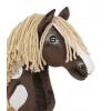 Hobbyhorse Western Dunkelbraunes mit helle Mähne