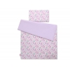 Juniorbett Bettwäsche Set 2-tlg 140x200 Junior -  Ballerinen lila