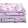 Juniorbett Bettwäsche Set 2-tlg 140x200 Junior -  Ballerinen lila