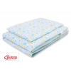 Juniorbett Bettwäsche Set 2-tlg 140x200 Junior - blaue Schmetterlinge