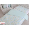 Juniorbett Bettwäsche Set 2-tlg 140x200 Junior - blaue Schmetterlinge