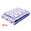 Juniorbett Bettwäsche Set 2-tlg 140x200 Junior - Flugzeuge dunkelblau