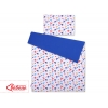 Juniorbett Bettwäsche Set 2-tlg 140x200 Junior - Flugzeuge dunkelblau