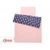 Juniorbett Bettwäsche Set 2-tlg 140x200 Junior - Hasen dunkelblau