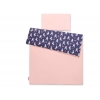 Juniorbett Bettwäsche Set 2-tlg 140x200 Junior - Hasen dunkelblau
