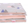 Juniorbett Bettwäsche Set 2-tlg 140x200 Junior - Schwäne grau