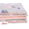 Juniorbett Bettwäsche Set 2-tlg 140x200 Junior - Schwäne grau