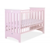 Kinderbett 120x60cm Babybett für Mädchen Lorenzo Rosa Pink