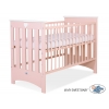 Babybett Puderrosa 120x60cm für Mädchen Lorenzo III nr 5024-01