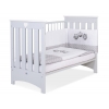 Schaummatratze für Babybett in Grau