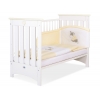 Babybett 120x60cm Lorenzo III weiß/creme