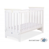 Babybett 120x60cm Lorenzo III weiß/creme