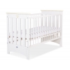 Babybett 120x60cm Lorenzo III weiß/creme