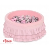 Bällebad Rüschen Rosa