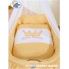 Kinder Stubenwagen mit Rollen mit Himmel - Little Prince/Princess pfirsich