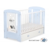 Kinderbett 120x60cm Crazy Wolf mit Schublade MAXI